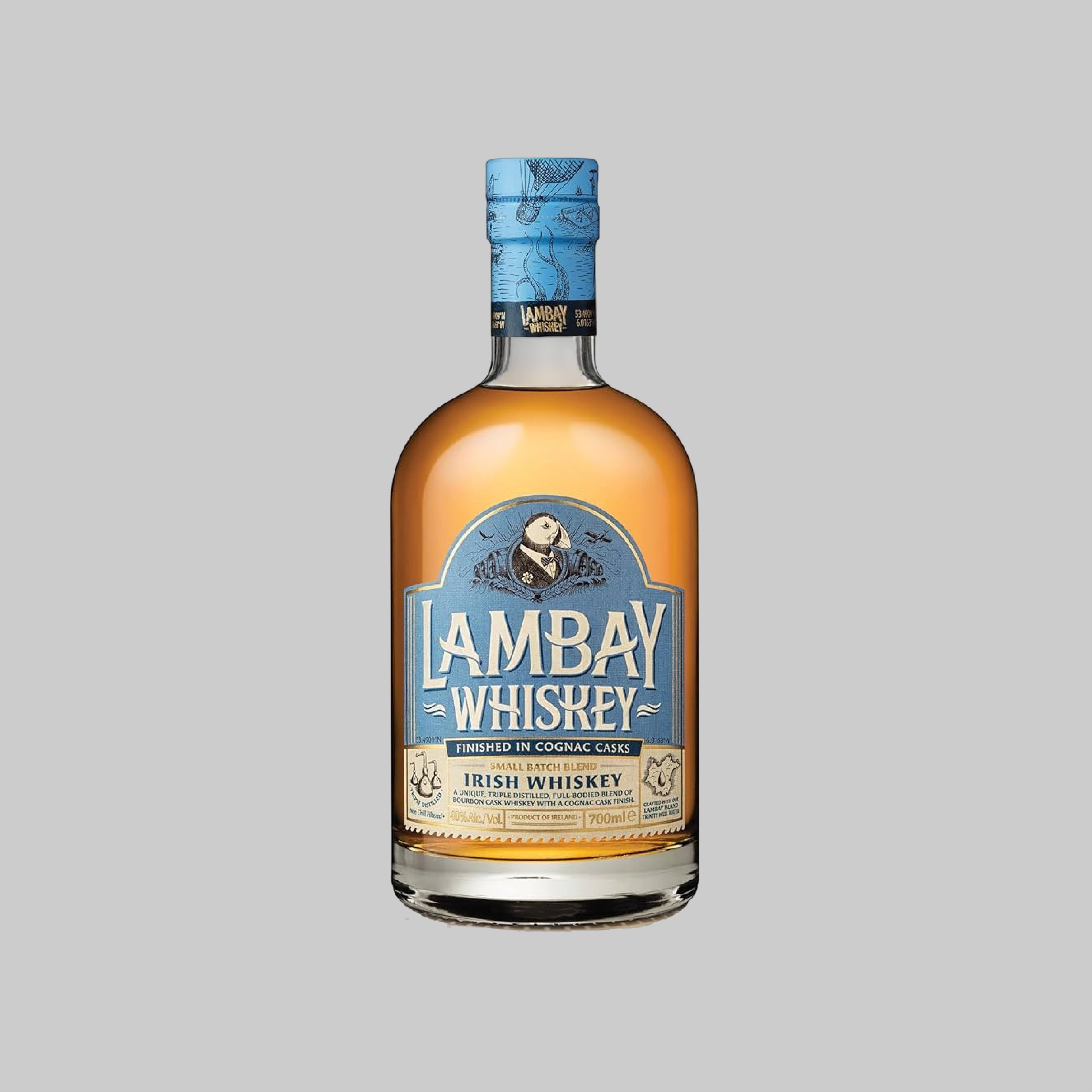 Lambay Irish Whiskey Small Batch 700ml 40.0% | TIME2DRINK